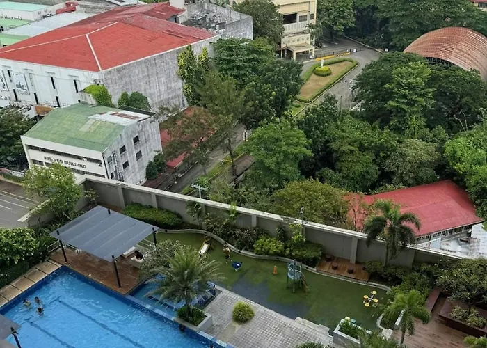 아파트 1-br W Balcony, Pool & Gym Access 세부
